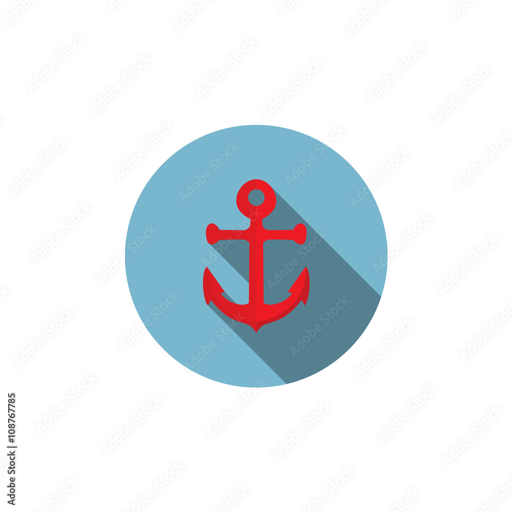 Flat vector icon with long shadow effect in stylish colors of we Flat vector icon with long shadow effect in stylish colors of we