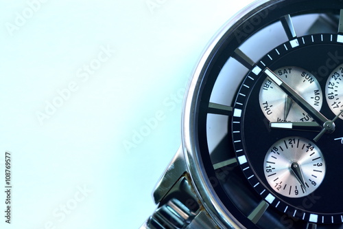 Close up watch in different angles