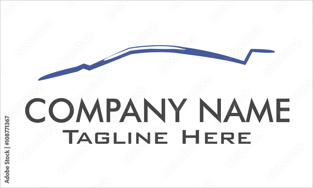 Fototapeta premium Automotive logo template