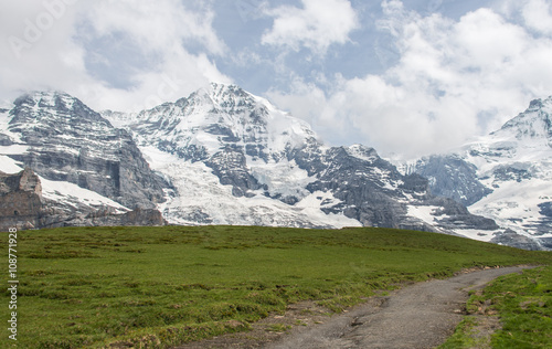 mountain range in Switzerland