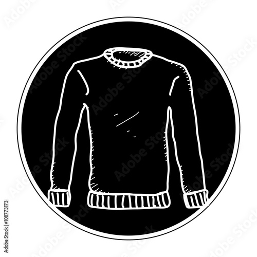 Simple doodle of a jumper