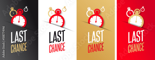 Last chance !