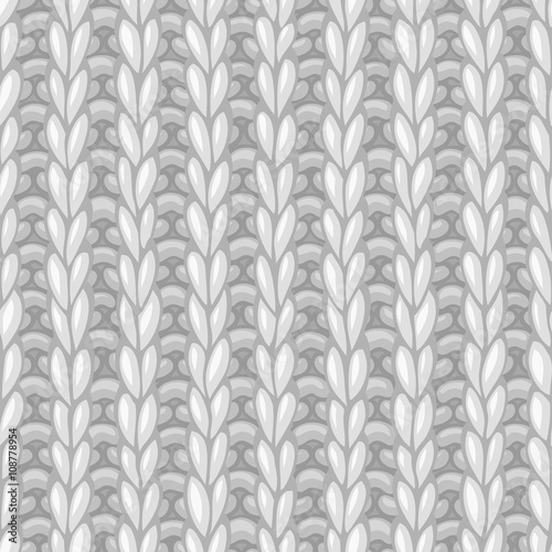 Seamless Ribbing Stitch pattern.
