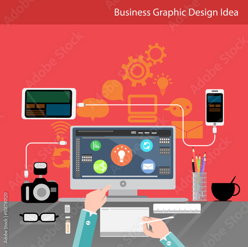 Business Graphic Design idea