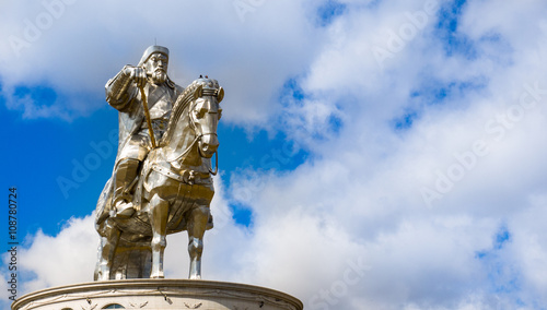 Tableau sur toile Gengis Khan