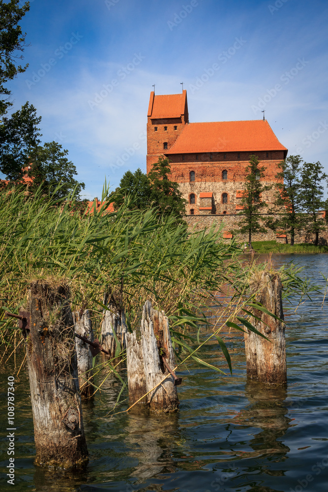 Obraz premium Zamek w Trokach