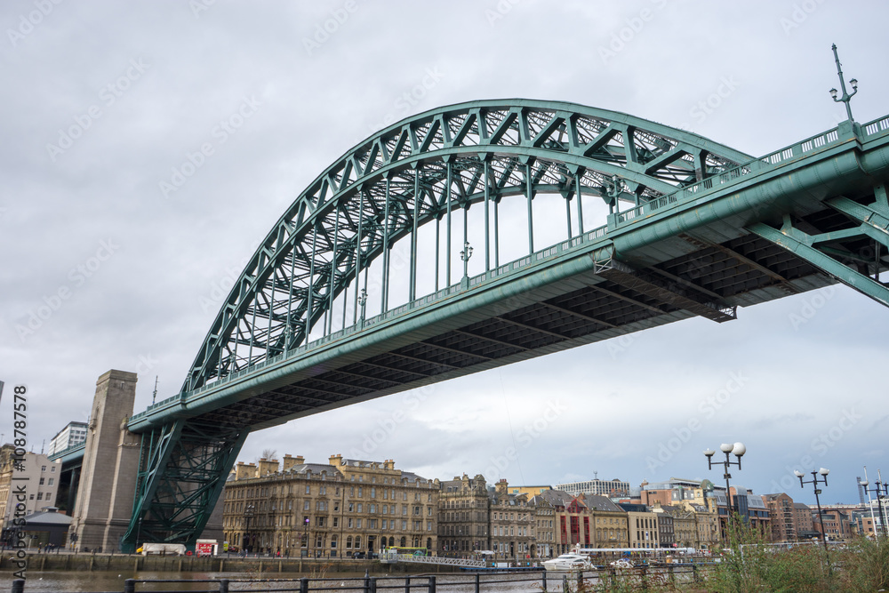 Obraz premium Tyne Bridge, Newcastle Upon Tyne. Bridge spanning the River Tyne, between Gateshead and Newcastle.