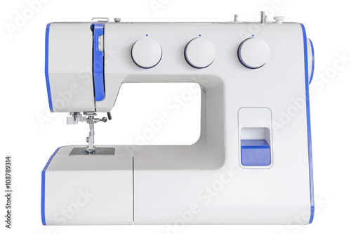 sewing machine isolated on a white background © sergiy1975