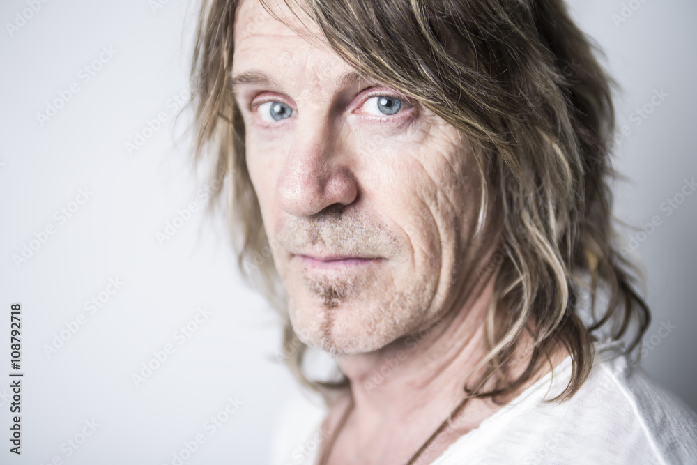 Portrait of a man in studio