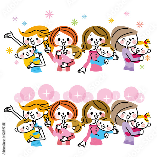 母子　グループ