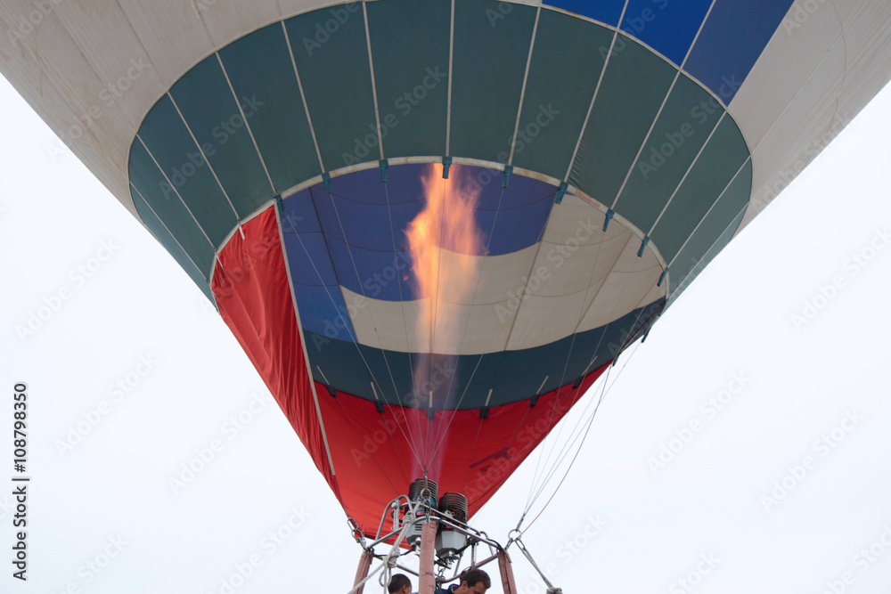 Obraz premium mongolfiera