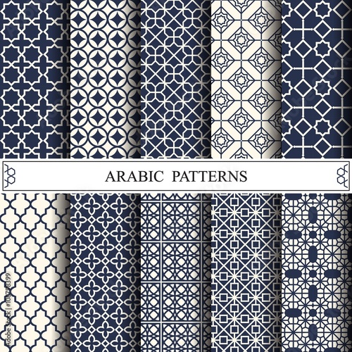 arabic vector pattern,pattern fills, web page background,surface photo