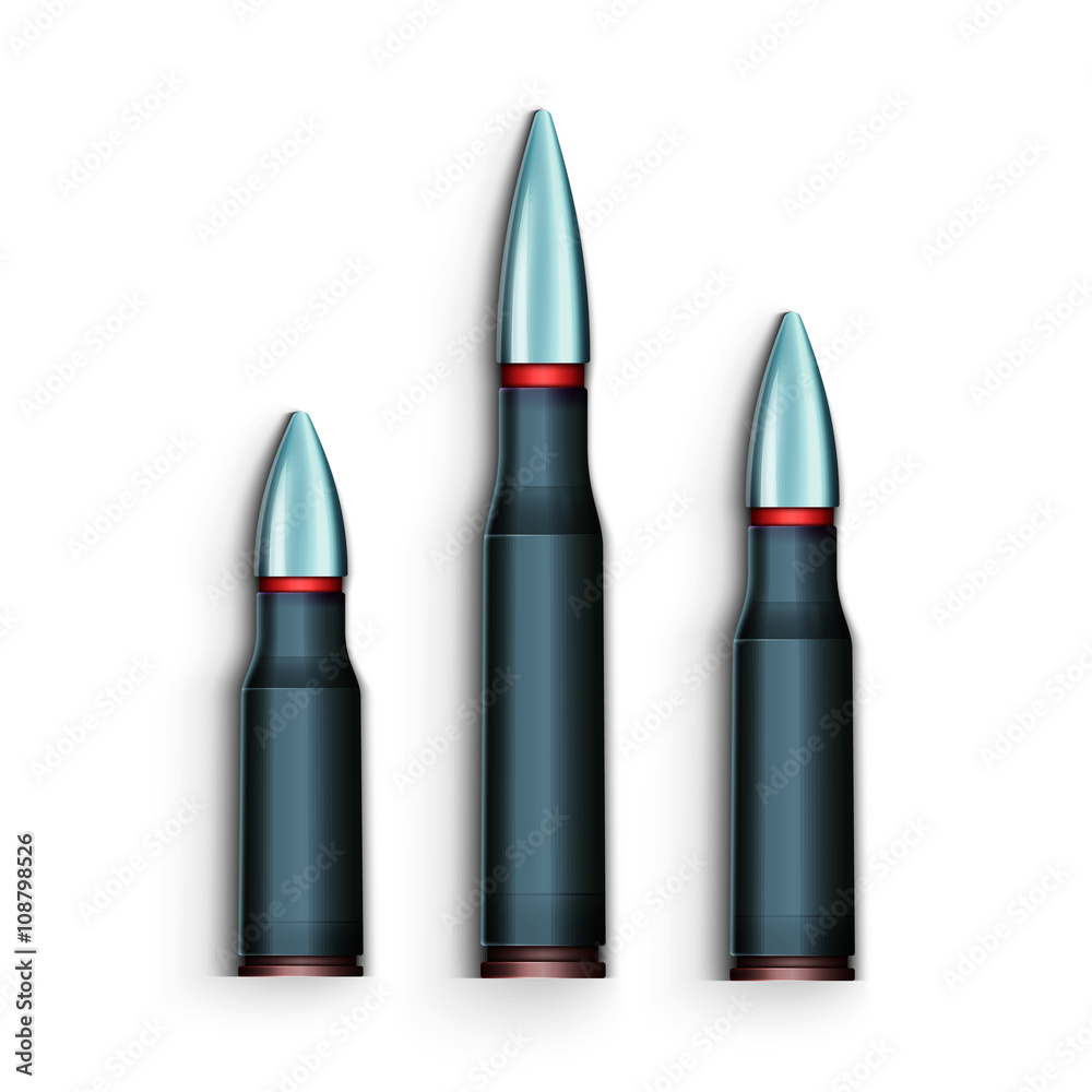 Bullet realistic . Bullet isolated on white background. Sleeve realistic . Bullet object Cartridge realistic Bullet realistic . Bullet isolated on white background. Sleeve realistic . Bullet object Cartridge realistic