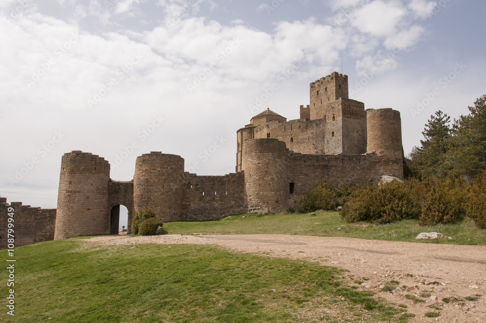 Castillo de Loarre, Aragon, España 