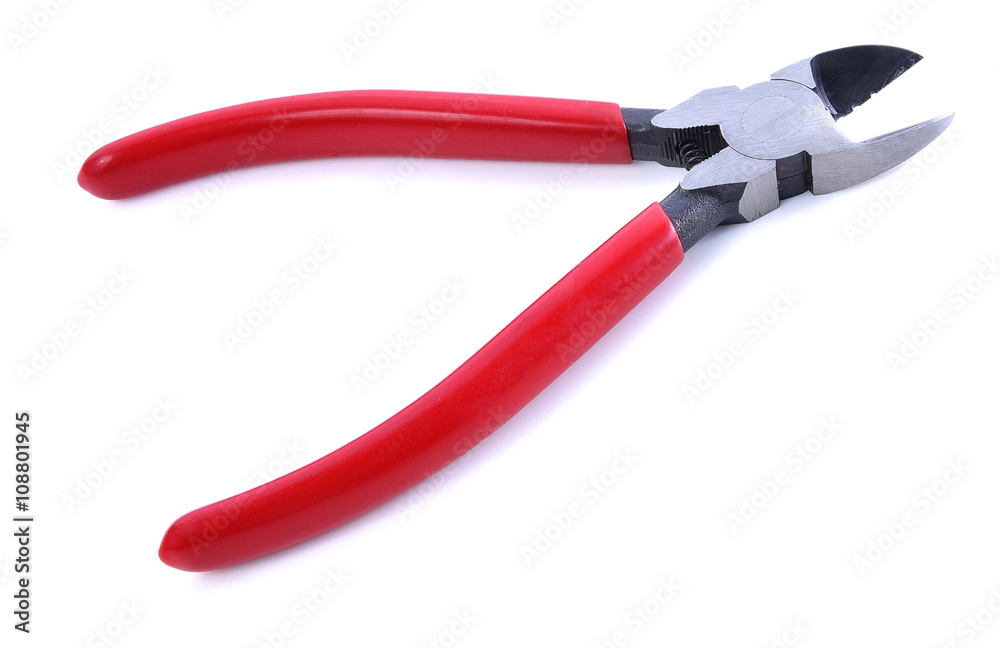 tool pliers isolated on white background tool pliers isolated on white background