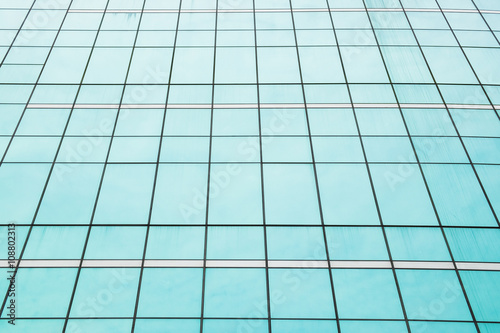 Mirror glass window of high building