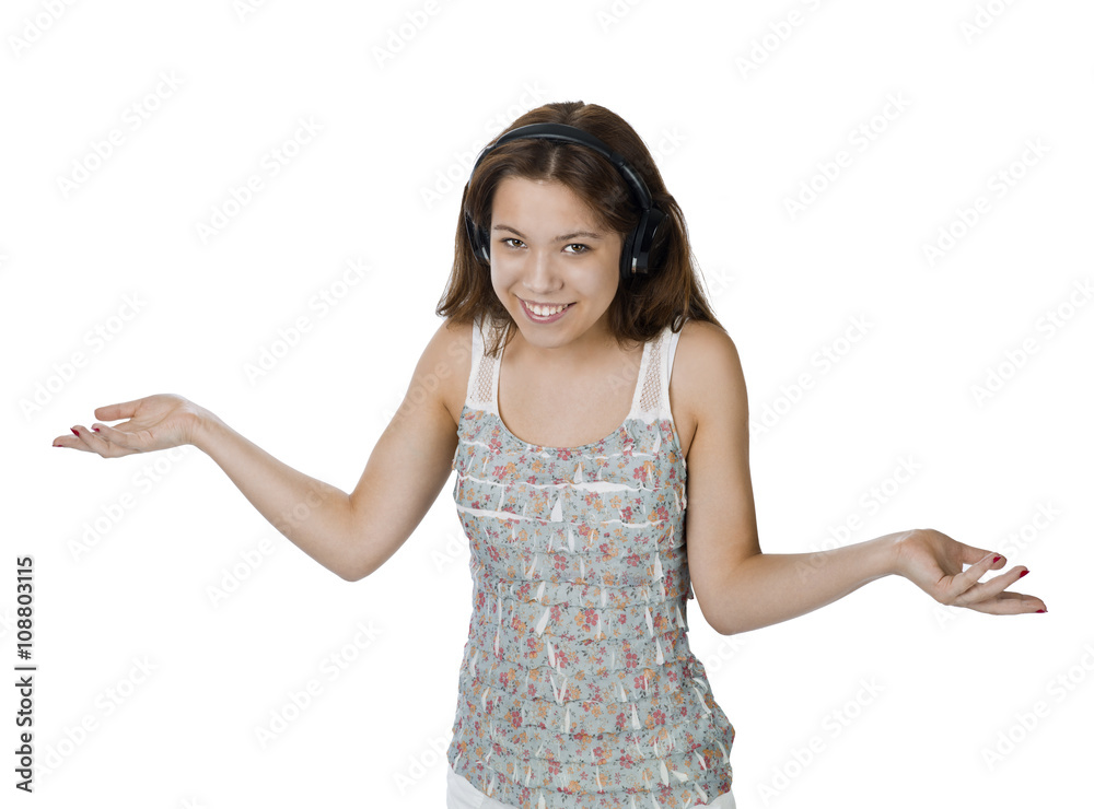 shrugging teen shrugging teen