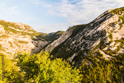 Autumn evening in Val Rosandra