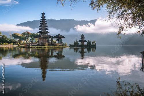 View od a Temple at Bali Indonesia