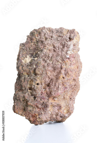 Stone, Isolated on a white background.