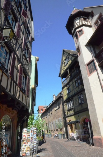 Rue des marchands, centre historique Colmar photo