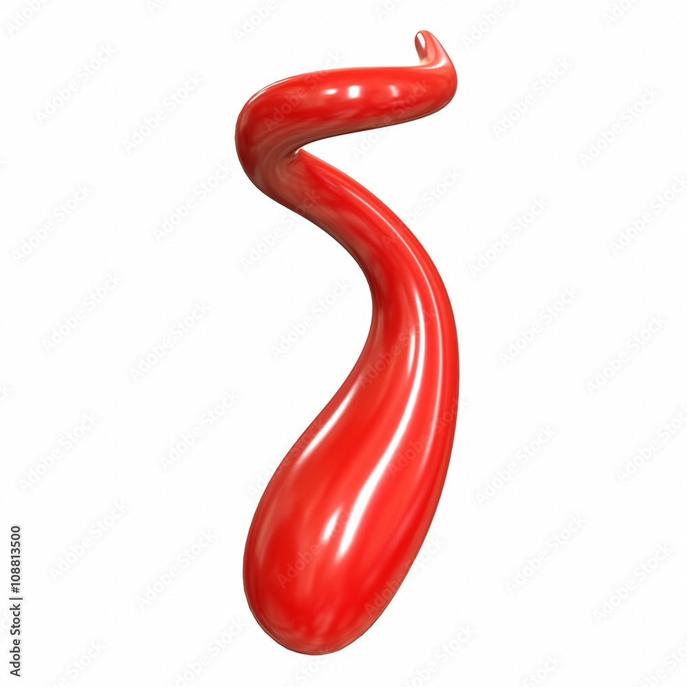 Sculpture Curl. 3d illustration Sculpture Curl. 3d illustration