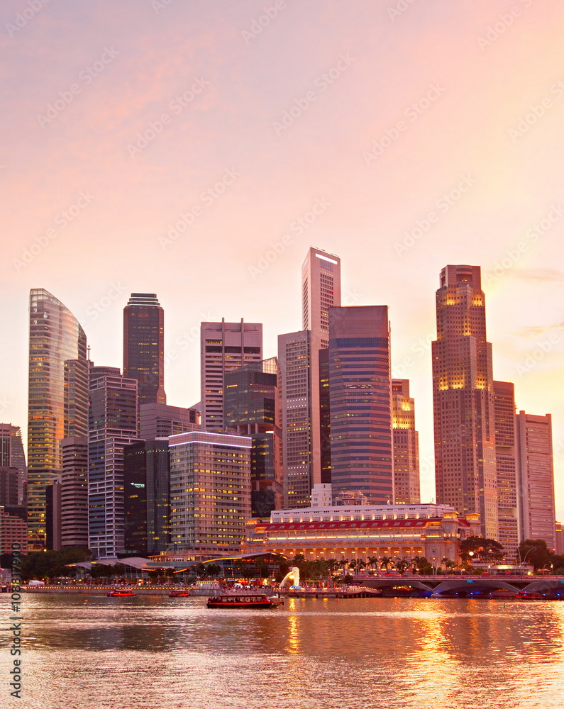 Fototapeta premium Singapore metropolitan