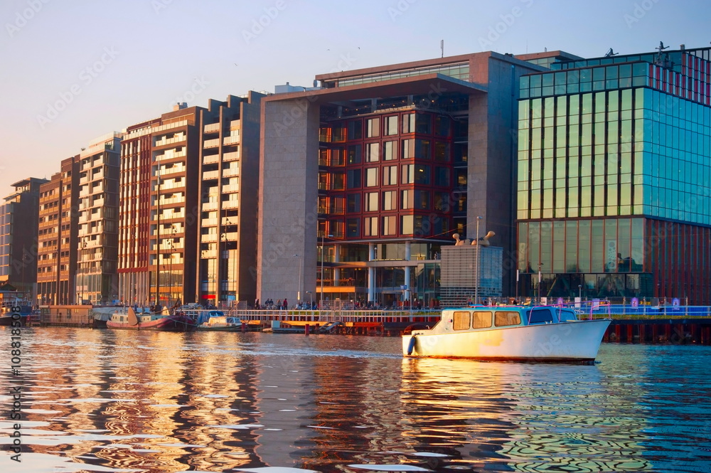 Fototapeta premium Modern European architecture