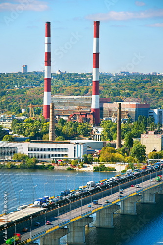 Kiev industrial city, Ukraine