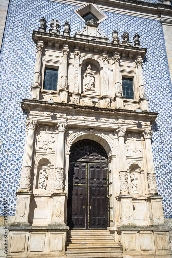 Aveiro, Portugal. Typical building view.