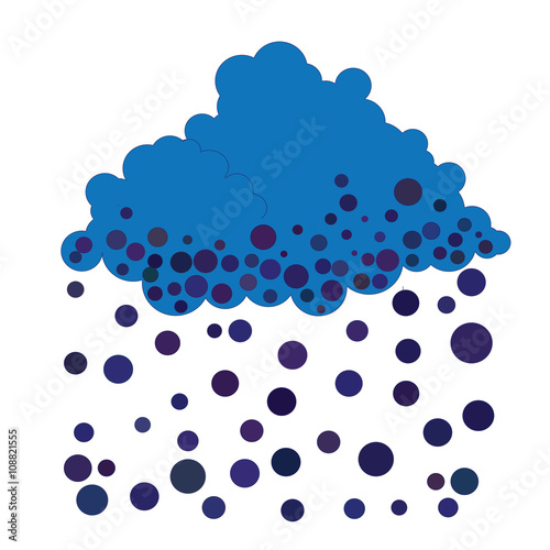 cloud with rain
