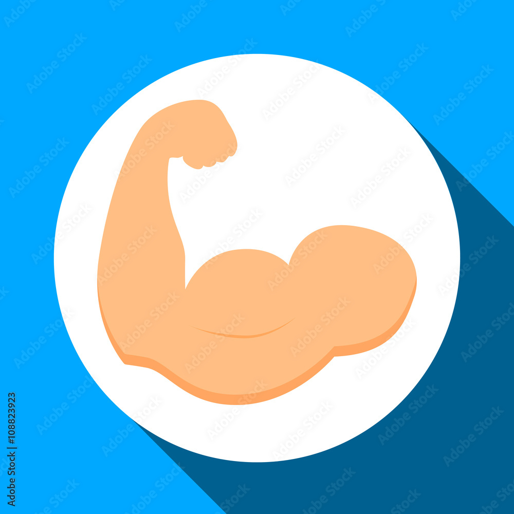 Biceps vector illustration Biceps vector illustration
