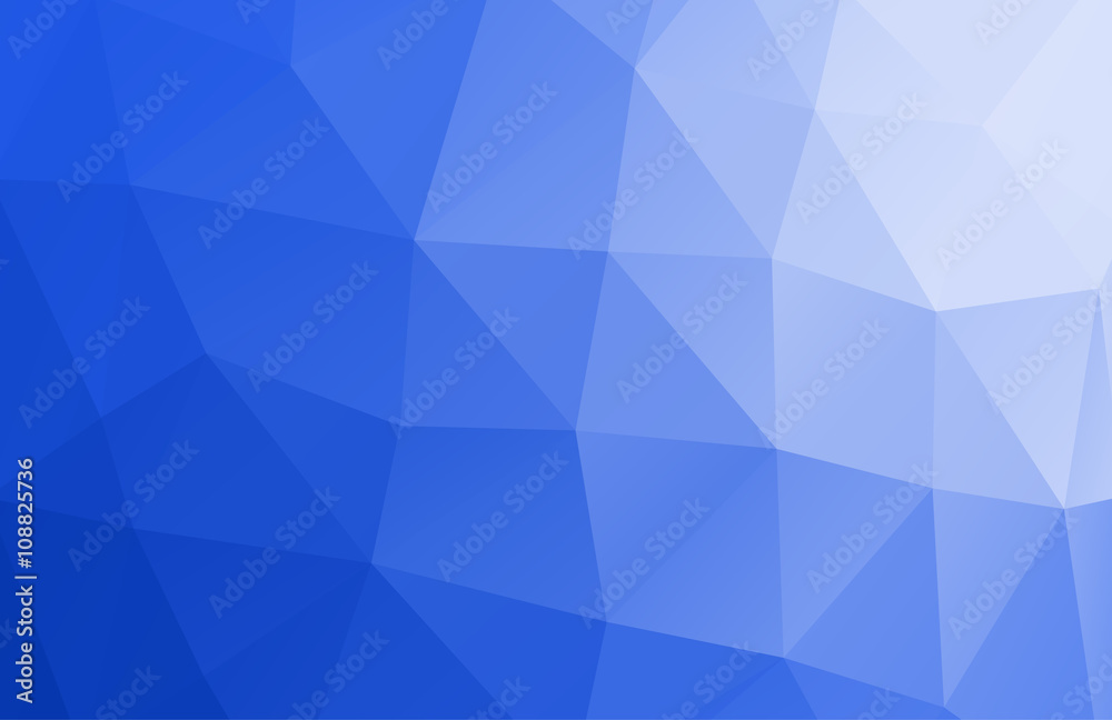 Polygonal greeting card mockup