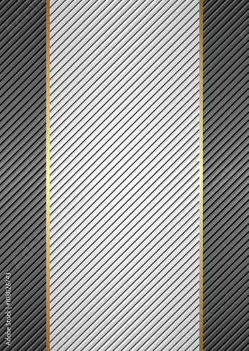 silver and black background with stripes