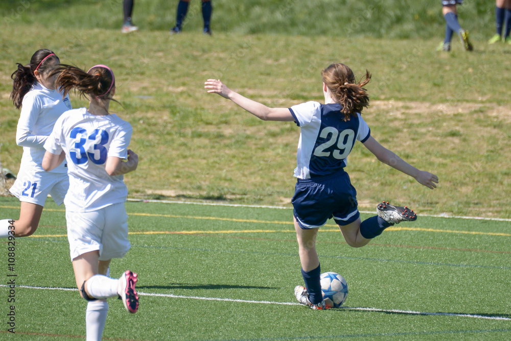 Obraz premium Strzelanie przez obronę