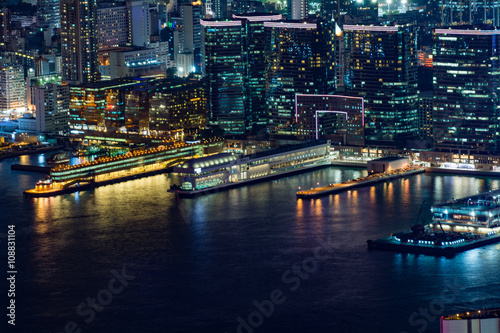 香港 ビクトリアピークからの夜景