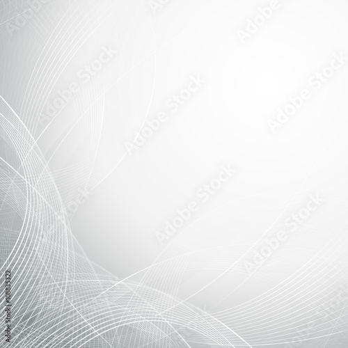Abstract technology concept futuristic line art background