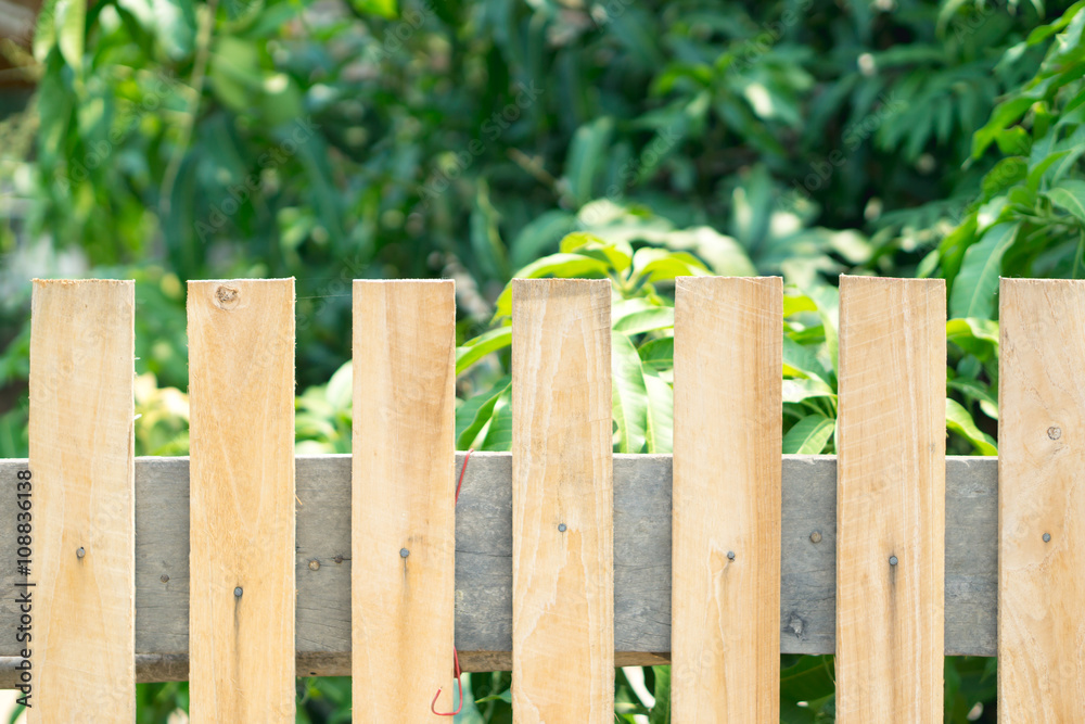 Wooden fence background Wooden fence background