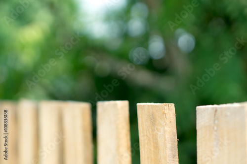 Wooden fence background