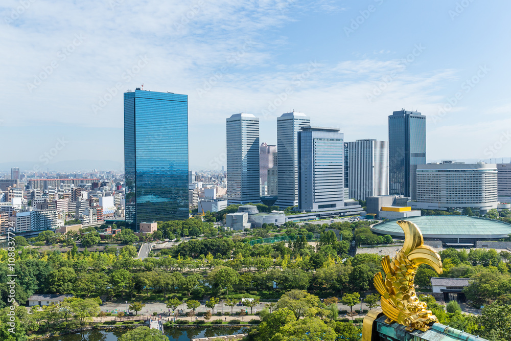 Obraz premium Osaka city