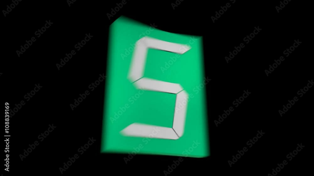 Led Countdown Counter. PNG + Alpha Led Countdown Counter. PNG + Alpha