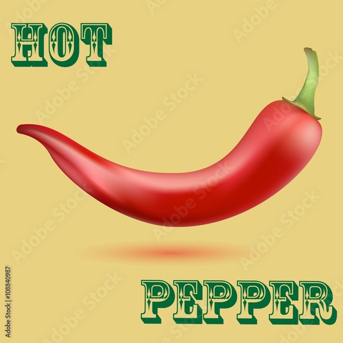 Hot chilli pepper