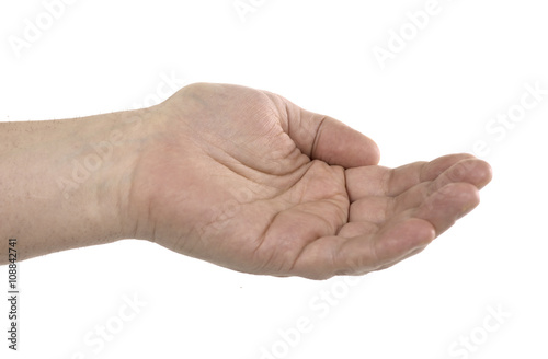 open male hand