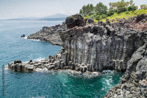 Hexagonal rocks, South Korea