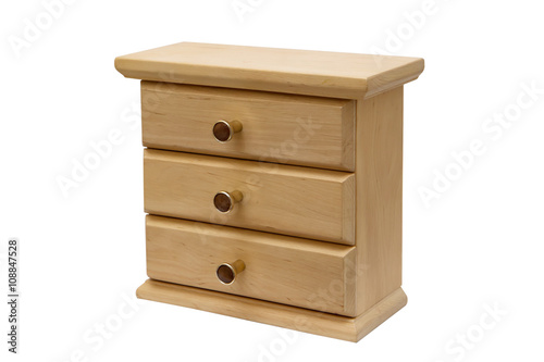 miniature wooden dresser