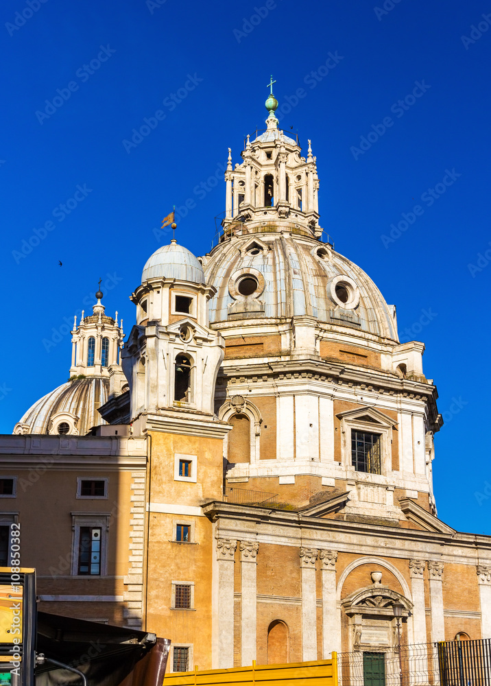 Santa Maria di Loreto Church in Rome