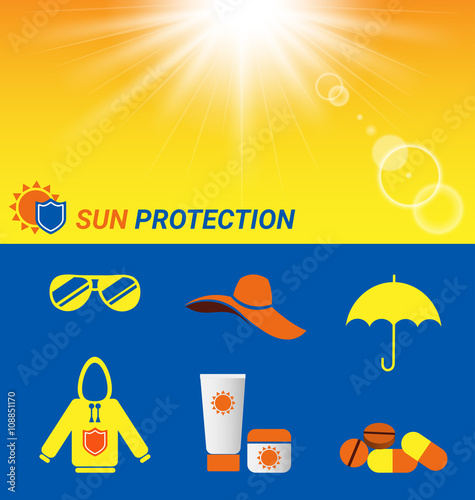 Item for Sun protection and sun shine