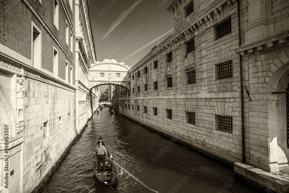 Venedig, Gefängnis mit der Seufzerbrücke 