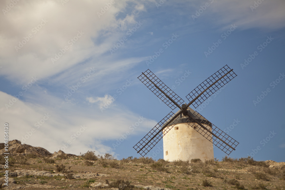 Molinos de viento en La Mancha