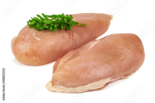 raw chicken fillet